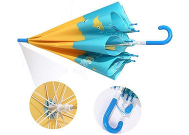 Payung Anak Lucu Yang Kuat, Payung Kecil Untuk Anak Pongee Pencetakan Berwarna Penuh