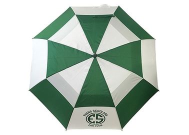 Payung Kanopi Promosi Kustom Dua Lapisan Ukuran Besar, Payung Gaya Golf