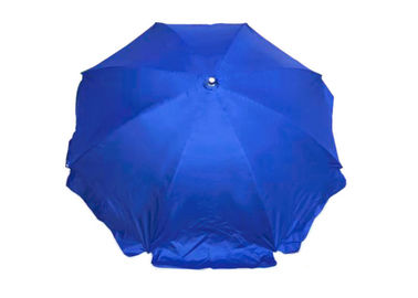 Sun Protect Payung Pantai Retractable, Sun Naungan Payung Untuk Pantai Dua Lapisan