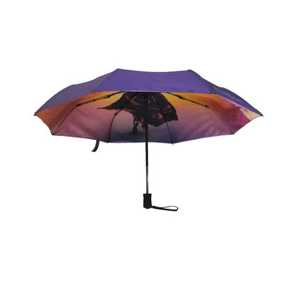 Payung Lipat Lapisan Ganda 21 &quot;× 8K Tahan Angin