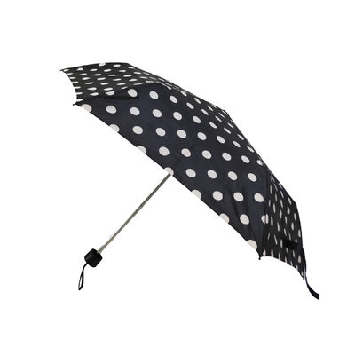 Outdoor Metal Ribs Custom Polyester Foldable Umbrella