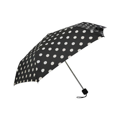 Outdoor Metal Ribs Custom Polyester Foldable Umbrella