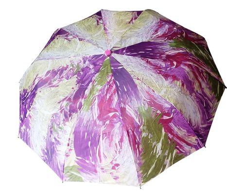 Parasol Waterproof / Windproof 2 Folding Colorful Umbrella untuk Wanita