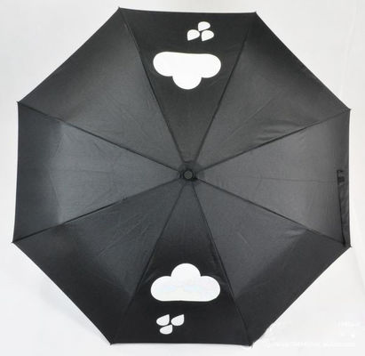 Cute Cloud Printing Payung Otomatis Sepenuhnya Tahan Angin
