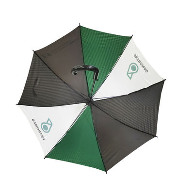 Payung Golf Logo Kustom 23 Inch 8 Ribs Tahan Angin Untuk Iklan