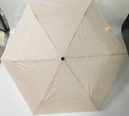 19 "* 6k Bingkai Logam Payung Saku Wanita Super Mini