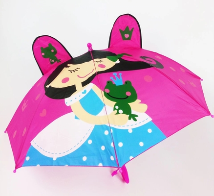 Personalized Anak Laki-laki Perempuan Payung 3D Hewan Pola Karton Lucu Hewan anak anak payung