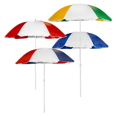 40 Inch Sun Shelter Promosi Payung Pantai Dengan Kain Pongee