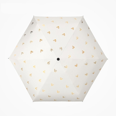 Metal Shaft Automatic Folding Travel Umbrella Dengan Frame Serat Kaca