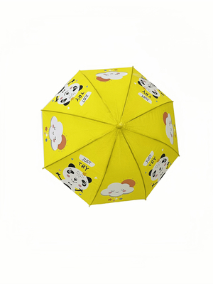 2025 Desain Baru OEM 19 Inchi Dome Karton Dan Hewan Super Waterproof Anak Payung POE PVC