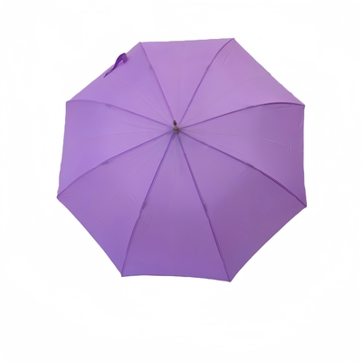 Adaptif Waterproof Outdoor Straight Payung Dengan Pongee Kain Dan Warna Pribadi Mencocokkan Fiberglass Ribs Desain