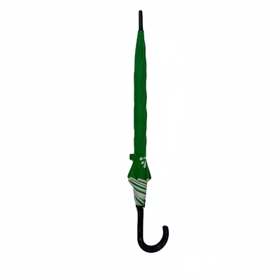 Bingkai Serat Kaca Logam 23Inch payung lurus 190T Pongee Bahan Kain Termasuk