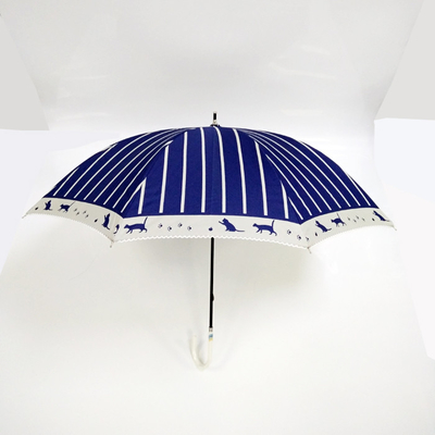 Chome Plated Steel Shaft Kids Compact Umbrella dengan Paket Disesuaikan dan Diameter Terbuka 90cm