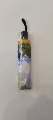 Vincent Van Gogh Art Blackout 3 Lipat Payung Perjalanan Otomatis dengan Perlindungan UV dan Auto Open Close (21Inch-8k)