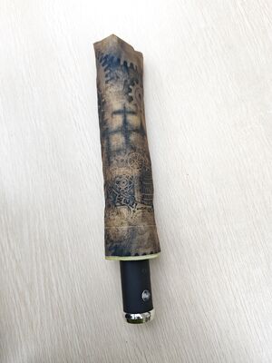 LED Terang Auto Buka / Tutup payung keamanan dengan pita reflektif untuk visibilitas malam