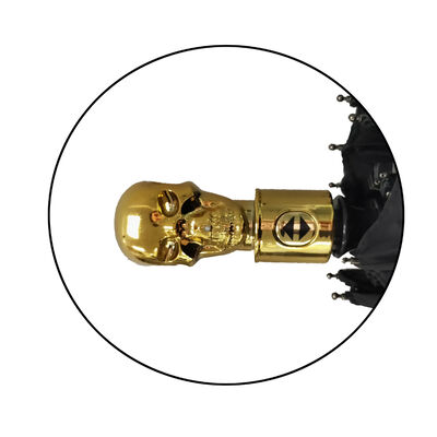 Xiamen payung lipat dengan 8 tulang rusuk 27cm panjang tertutup kompak desain ringan Ideal untuk perjalanan bisnis dan kegiatan luar ruangan