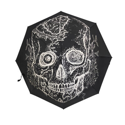 Xiamen payung lipat dengan 8 tulang rusuk 27cm panjang tertutup kompak desain ringan Ideal untuk perjalanan bisnis dan kegiatan luar ruangan