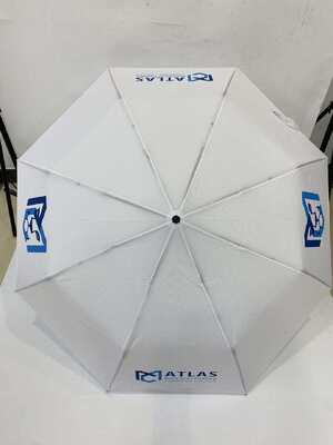 Kayu Genggam Payung 23 Inci Ringan 3 Lipat Payung