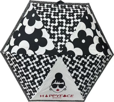 Lightweight Custom Print 6-Rib Compact 3-Fold Automatic Umbrella, Pocket-Sized & Easy to Carry for Women’s Daily Commute & Travel