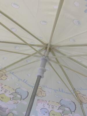 Aman Tip Bulat Waterproof Anak payung dengan 8 tulang rusuk untuk anak-anak perlindungan hujan