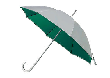 Lurus Aluminium Silver Coated Umbrella Perlindungan Uv Diameter Terbuka 100-103cm