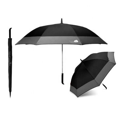 Tutup Manual Fiberglass Ribs Auto Open Stick Umbrella