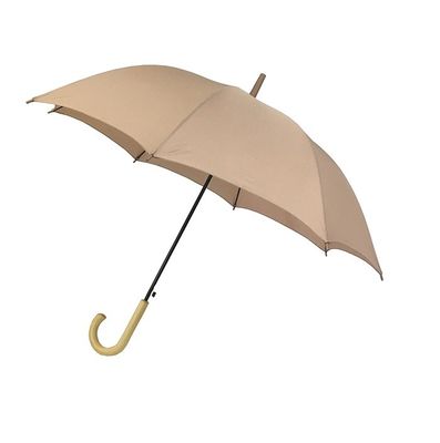 Jual Hot U Ribs Metal Shaft Classic Umbrella Wooden Handle