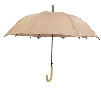 Jual Hot U Ribs Metal Shaft Classic Umbrella Wooden Handle