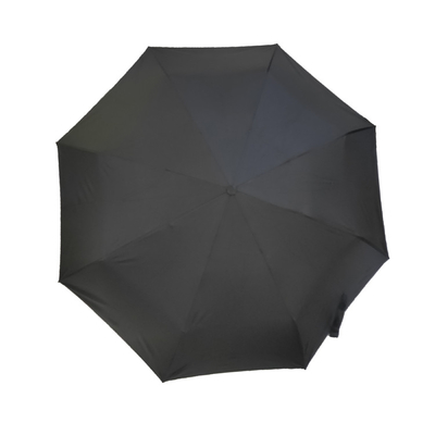 Payung Pongee Pelindung UV Tahan Angin 3 Lipat Untuk Pria