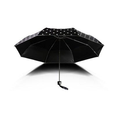 Kustom 3 Lipat Digital Printing UV Coating Windproof Rain Umbrella
