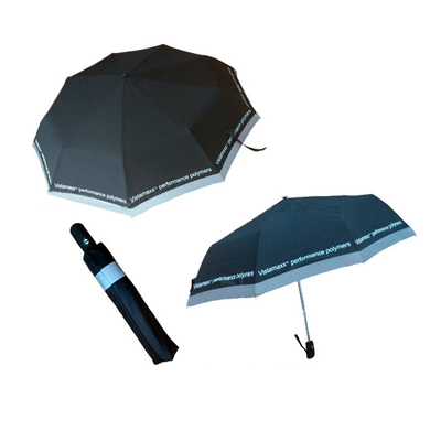 SGS Portable Pongee Auto Open Outdoor 3 Payung Hujan Lipat