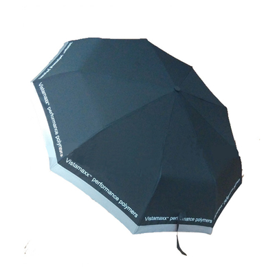 SGS Portable Pongee Auto Open Outdoor 3 Payung Hujan Lipat