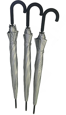 Diameter 105cm 12 Ribs Auto Open Payung Dengan Lapisan UV