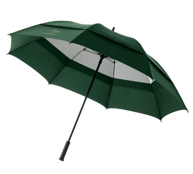 Metal dan Fiberglass Ribs Golf Payung 32 Inch Wide Coverage dengan Eva Handle Cocok untuk Hadiah Perusahaan dan Outdoor