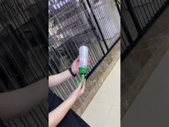 Minimalist Manual Buka, Tiga Lipat transparan payung, 21 inci, Mudah untuk membawa