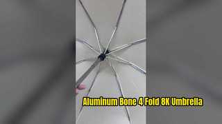 Payung Aluminium Tulang 4 Lipat 8K